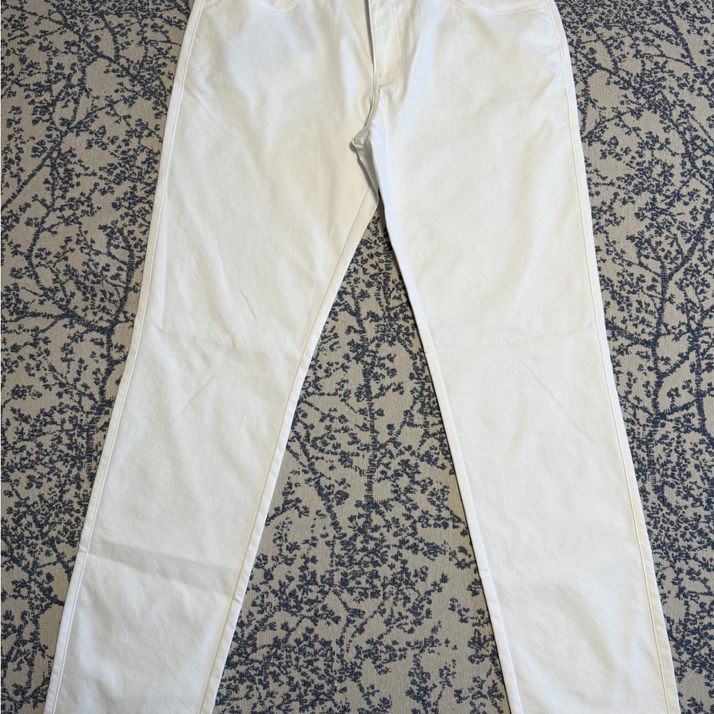 Peter Millar Men's White 5-Pocket eb66 Pants